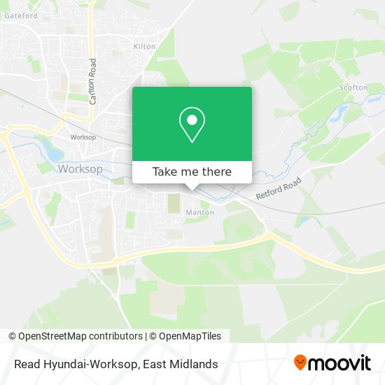 Read Hyundai-Worksop map