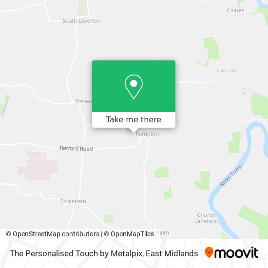 The Personalised Touch by Metalpix map
