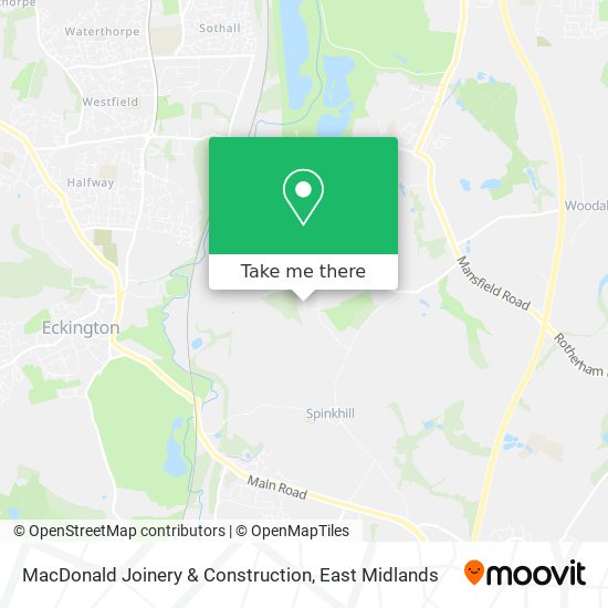 MacDonald Joinery & Construction map