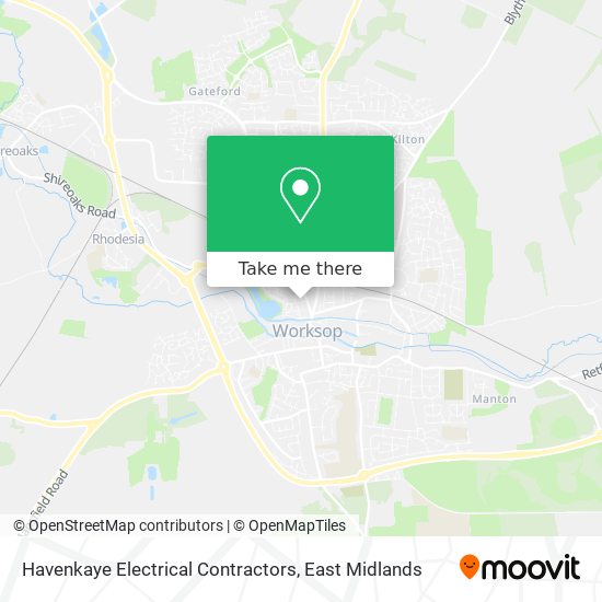 Havenkaye Electrical Contractors map