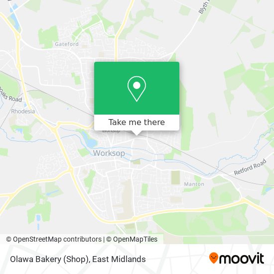 Olawa Bakery (Shop) map
