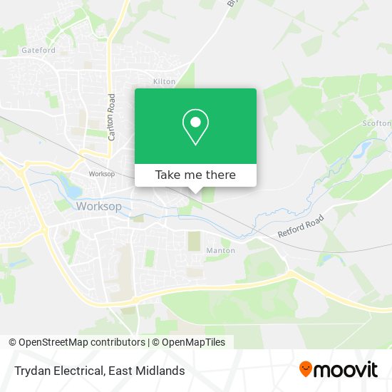 Trydan Electrical map