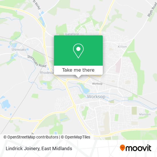 Lindrick Joinery map