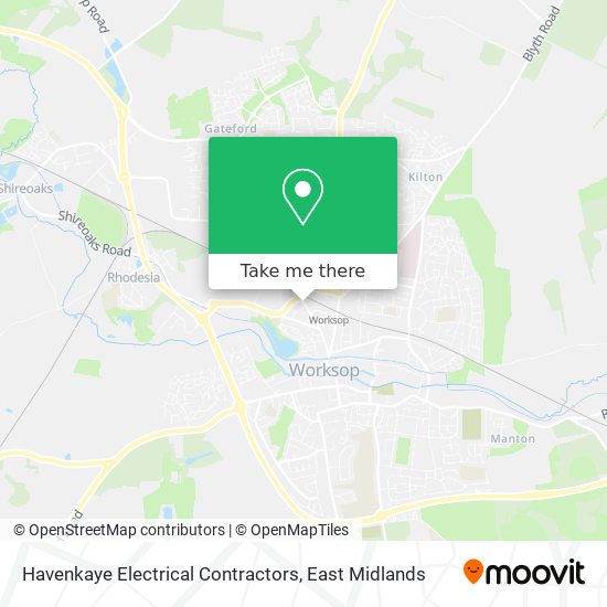 Havenkaye Electrical Contractors map