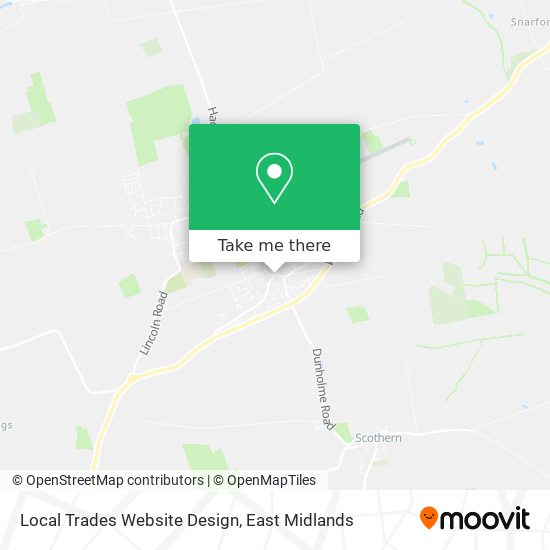 Local Trades Website Design map