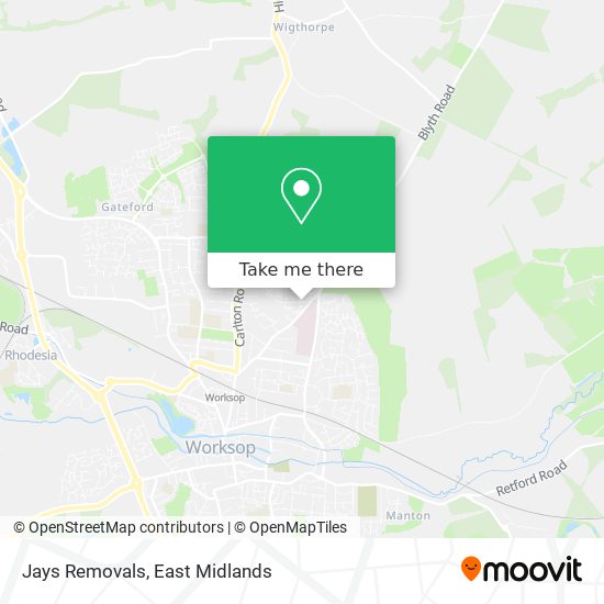 Jays Removals map