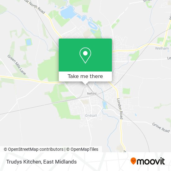 Trudys Kitchen map