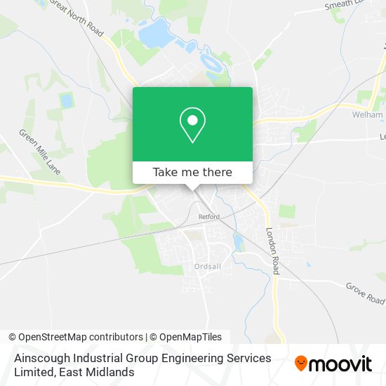 Ainscough Industrial Group Engineering Services Limited map