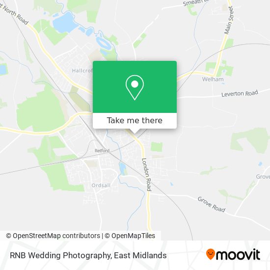 RNB Wedding Photography map