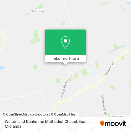 Welton and Dunholme Methodist Chapel map