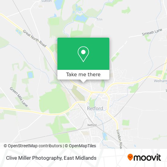 Clive Miller Photography map