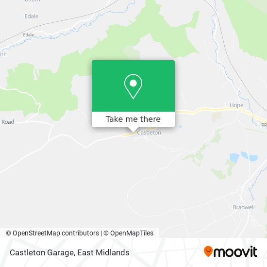 Castleton Garage map