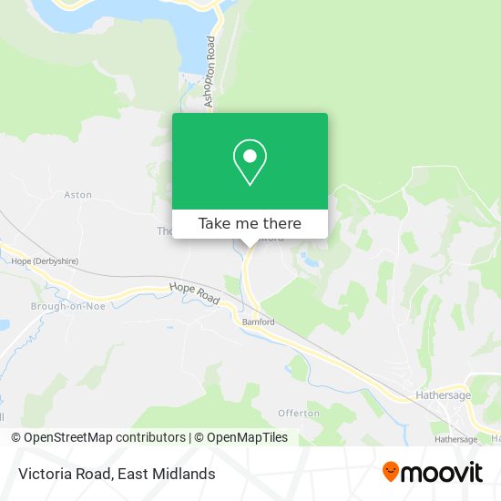 Victoria Road map