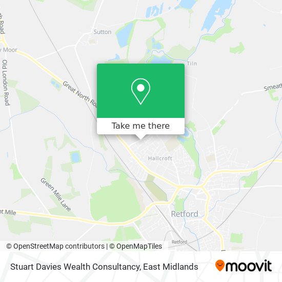 Stuart Davies Wealth Consultancy map