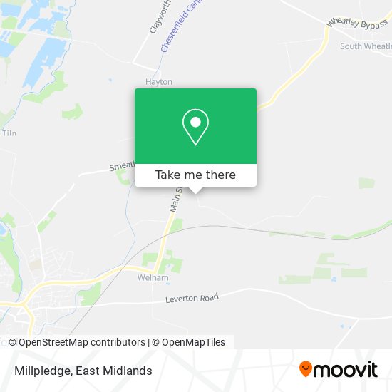 Millpledge map