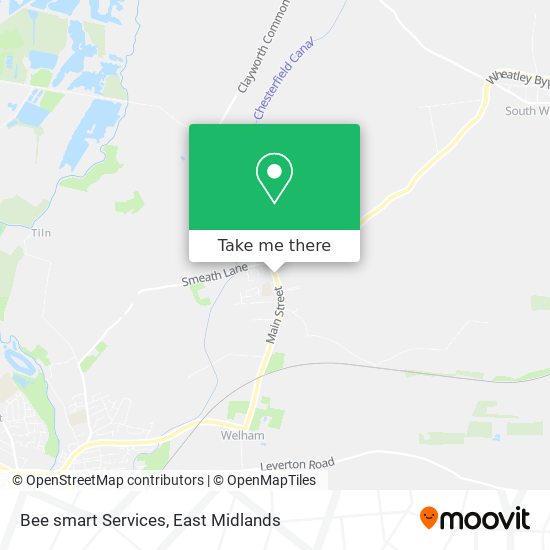 Bee smart Services map