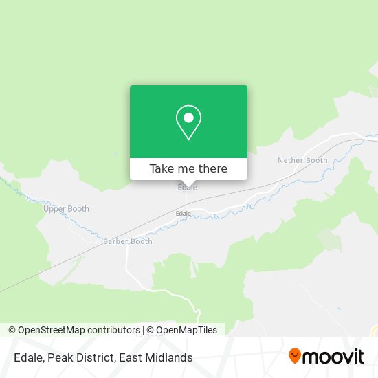 Edale, Peak District map