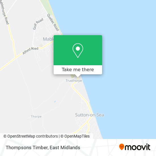 Thompsons Timber map