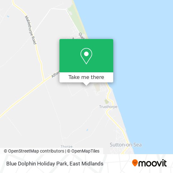 Blue Dolphin Holiday Park map