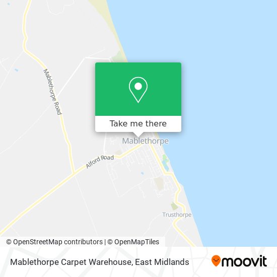 Mablethorpe Carpet Warehouse map