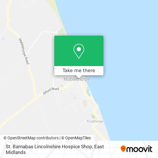 St. Barnabas Lincolnshire Hospice Shop map