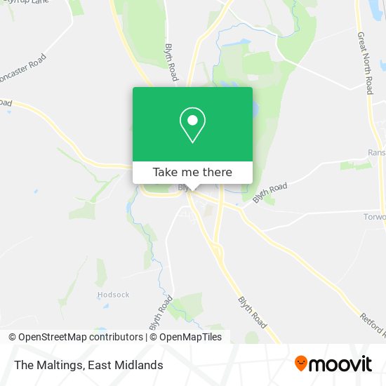 The Maltings map