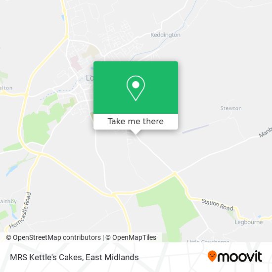 MRS Kettle's Cakes map