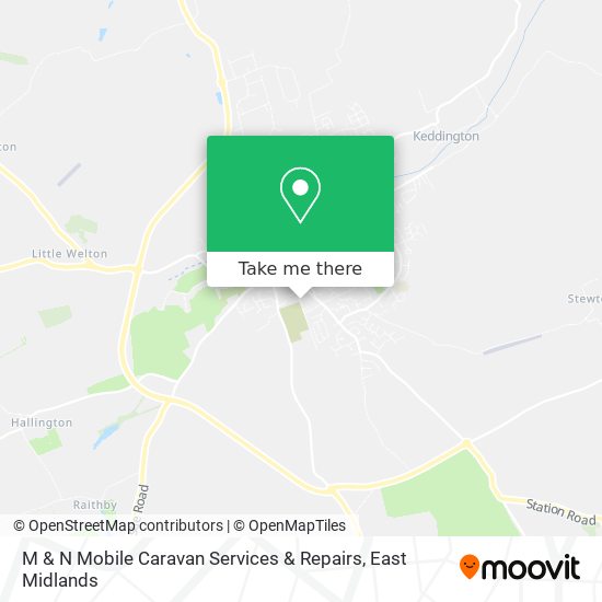 M & N Mobile Caravan Services & Repairs map