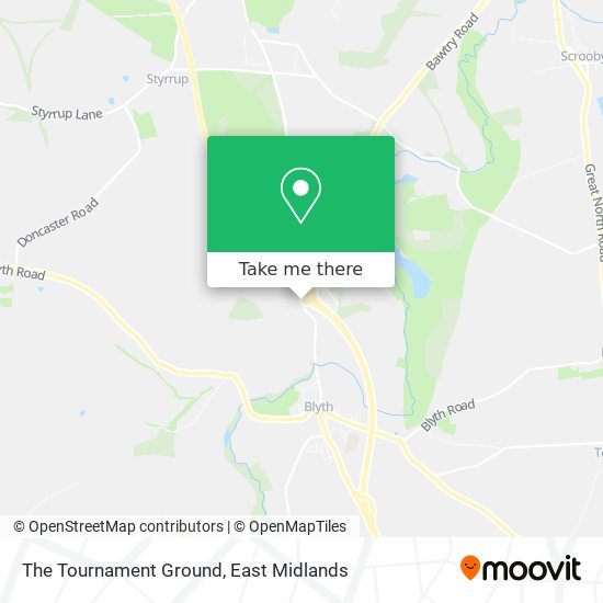 The Tournament Ground map