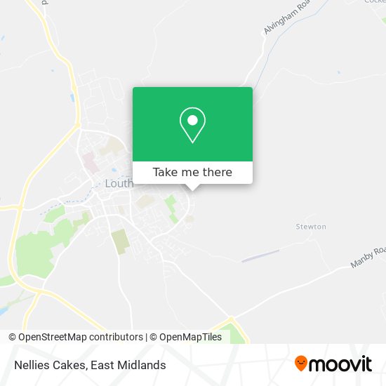 Nellies Cakes map