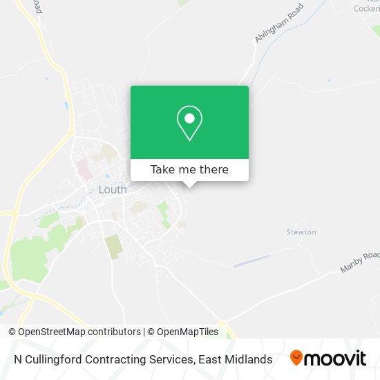 N Cullingford Contracting Services map