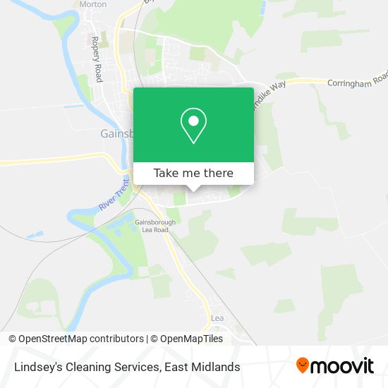 Lindsey's Cleaning Services map