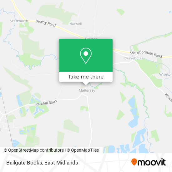 Bailgate Books map