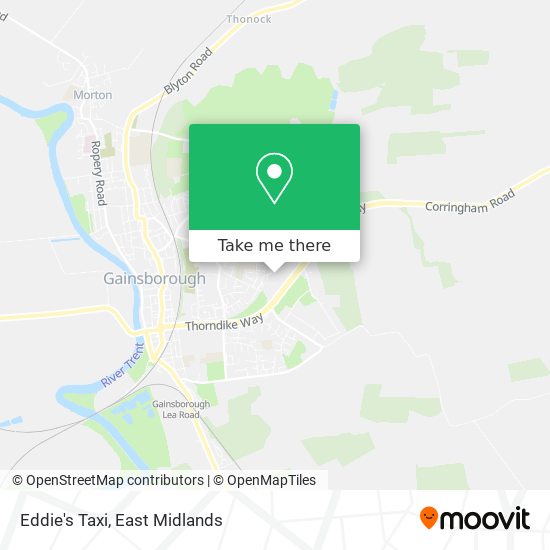 Eddie's Taxi map