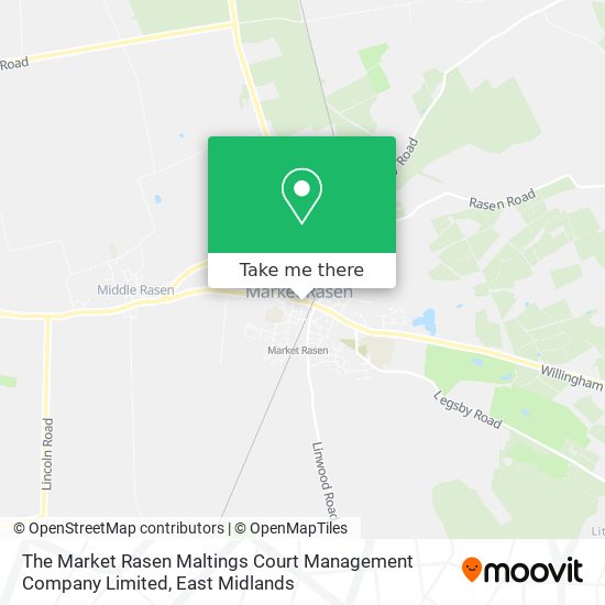 The Market Rasen Maltings Court Management Company Limited map