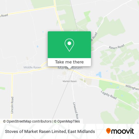 Stoves of Market Rasen Limited map
