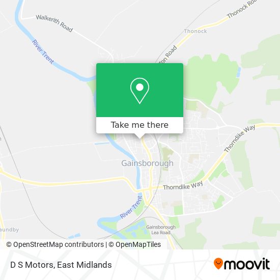 D S Motors map