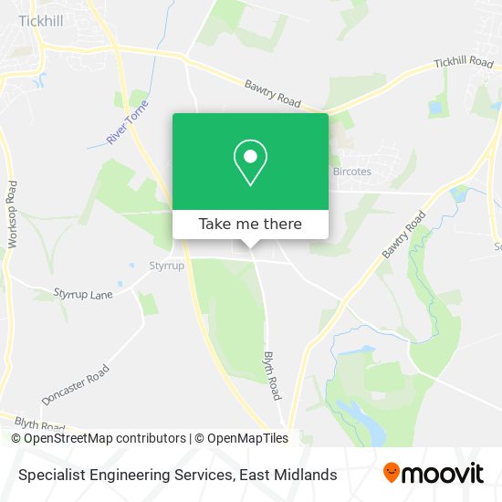 Specialist Engineering Services map