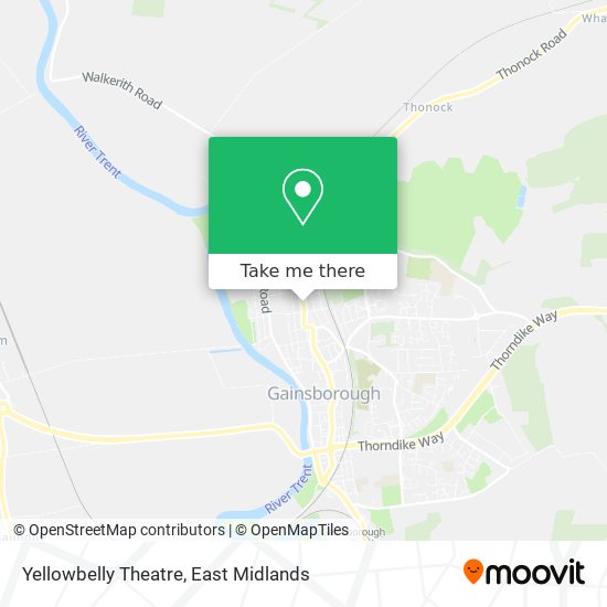 Yellowbelly Theatre map
