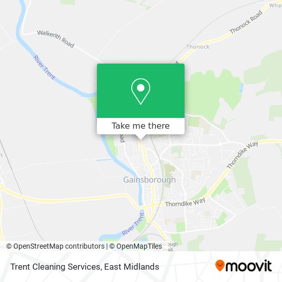 Trent Cleaning Services map