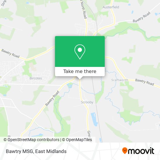 Bawtry MSG map