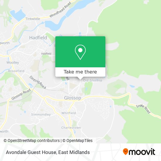 Avondale Guest House map