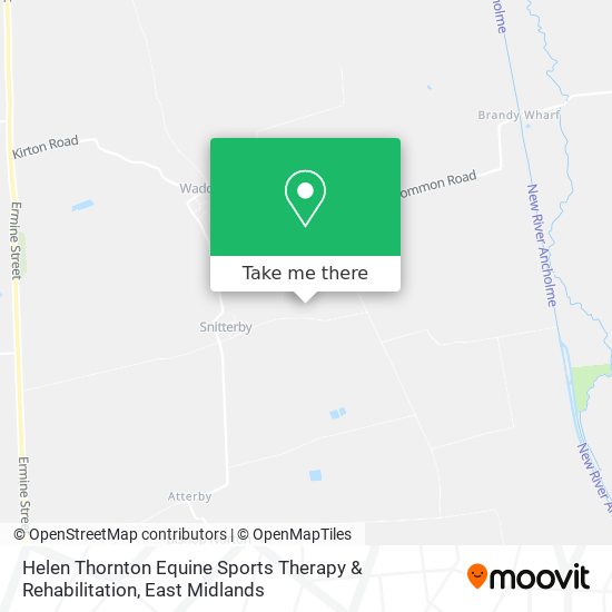 Helen Thornton Equine Sports Therapy & Rehabilitation map