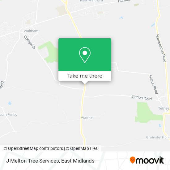 J Melton Tree Services map