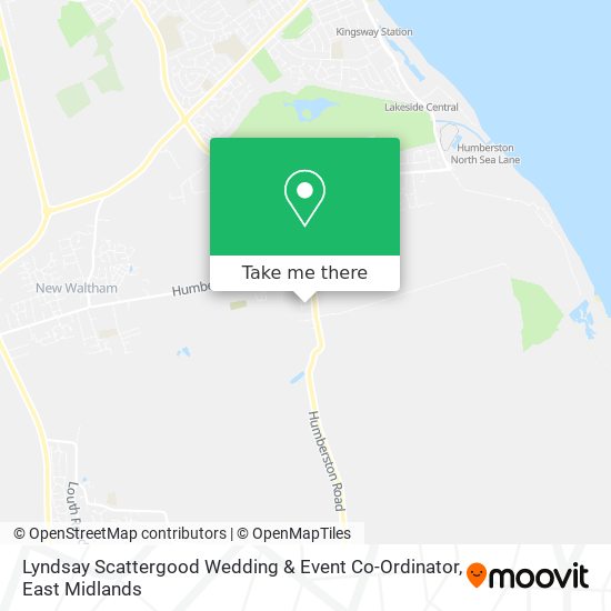 Lyndsay Scattergood Wedding & Event Co-Ordinator map