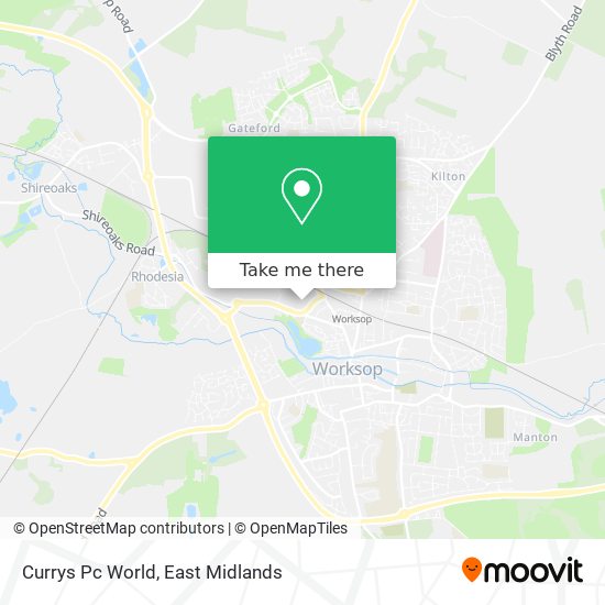 Currys Pc World map