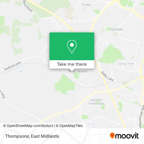 Thompsons map