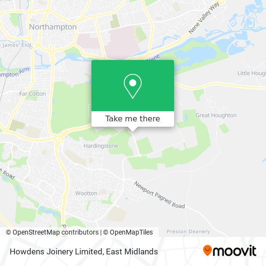 Howdens Joinery Limited map