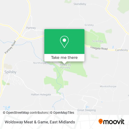 Woldsway Meat & Game map