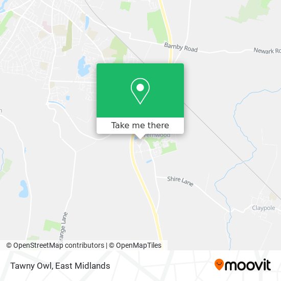 Tawny Owl map